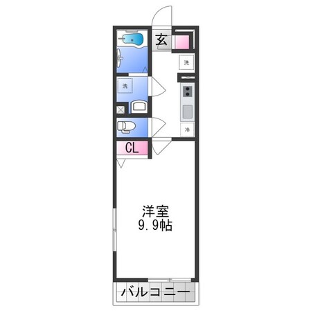 布施駅 徒歩7分 1階の物件間取画像